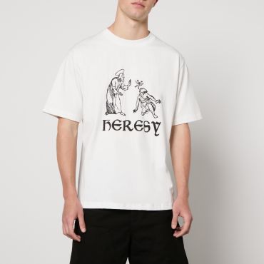 Heresy Demons Out Printed Cotton-Jersey T-Shirt - L