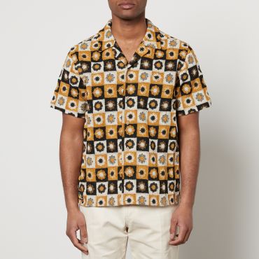 Percival Sour Patch Crocheted Cuban Shirt - XL