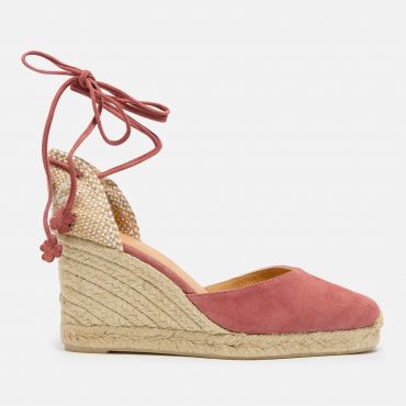 Castañer Women's Carina Suede Espadrille Wedge Sandals - 4