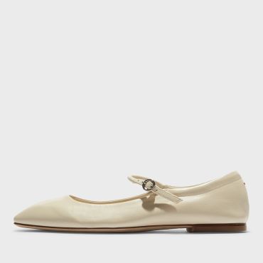 Aeyde Women's Uma Leather Mary Jane Flats - UK 8