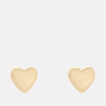 Astrid & Miyu Heart 18K Gold-Plated Sterling Silver Earrings
