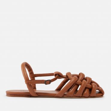 Hereu Women's Cabersa Leather Fisherman Sandals - UK 4