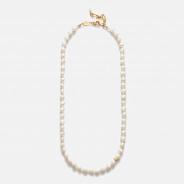 Anni Lu Petit Stellar Pearly 18-K Gold Plated and Freshwater Pearl Necklace