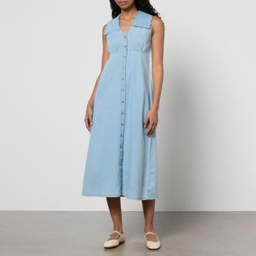 Nobody's Child x Fearne Cotton Happy Place Wylde Cotton-Denim Dress - UK 8