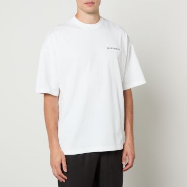 MKI MIYUKI ZOKU Uniform Cotton-Jersey T-Shirt - L
