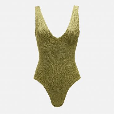 Hunza G Sadie Crinkle™ Seersucker Swimsuit