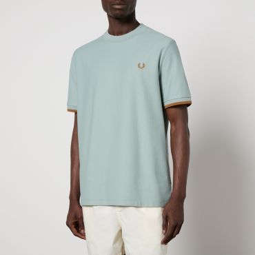 Fred Perry Embroidered Cotton-Piqué Polo Shirt - M