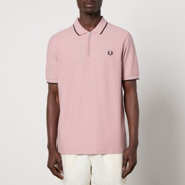 Fred Perry Crepe-Piqué Polo Shirt - XXL