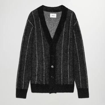 NN.07 Billy Knit V-Neck Cardigan - L