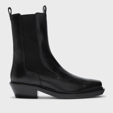 Aeyde Women's Antonia Leather Chelsea Boots - UK 3