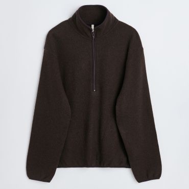 Sunflower Wool-Blend Fleece Jumper - XL