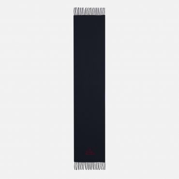 Vivienne Westwood Logo-Embroidered Wool Orb Scarf