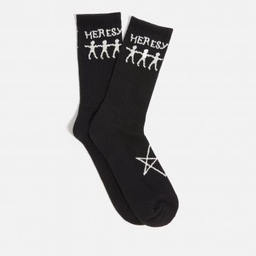 Heresy Union Jacquard Cotton-Blend Socks