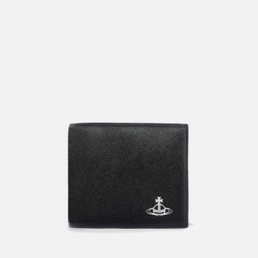 Vivienne Westwood Saffiano-Effect Leather Wallet