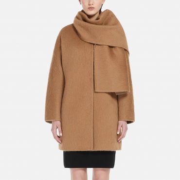 Max Mara Studio Fiumana Wool-Blend Coat - UK 10