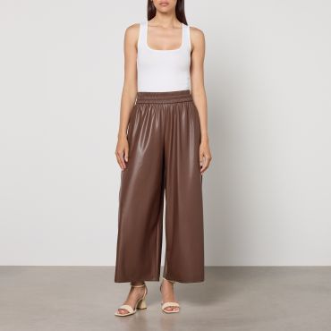 Weekend Max Mara Gennaro Faux Leather Trousers - XS