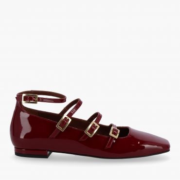 ALOHAS Women's Luke Patent Leather Ballet Flats - UK 7