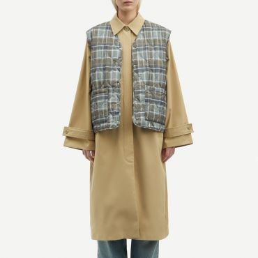Samsøe Samsøe Sarooney Gabardine Trench Coat - M