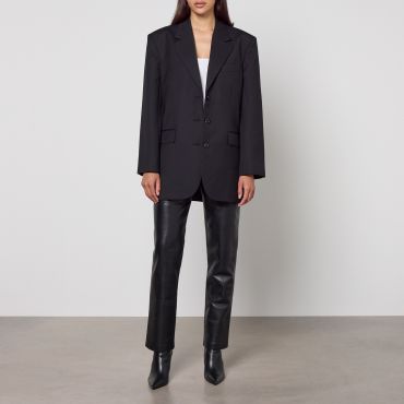 Anine Bing Sara Crepe Blazer - M