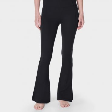 Sweaty Betty Super Soft 32  Flare Yoga Stretch-Jersey Trousers - S