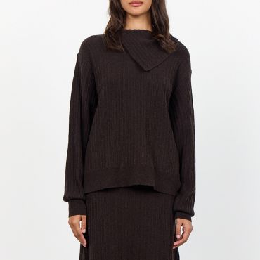 Leveté Room Rib-Knit Wool-Blend Jade Jumper - XL / 42