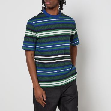 PS Paul Smith Striped Cotton-Jersey T-Shirt - M