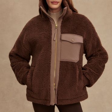 Varley Lowell Relaxed Sherpa Jacket