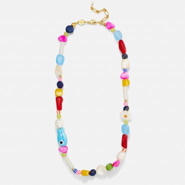 Anni Lu Happy 18k Gold-Plated Necklace
