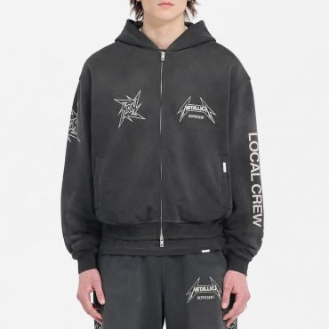REPRESENT x Metallica 40 Year Anniversary Cotton-Jersey Hoodie - XL