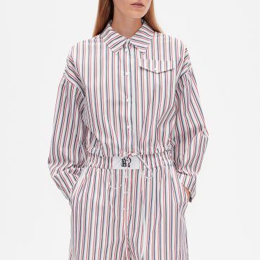 Baum Und Pferdgarten Bryce Striped Cotton-Poplin Shirt - EU 42/UK 14