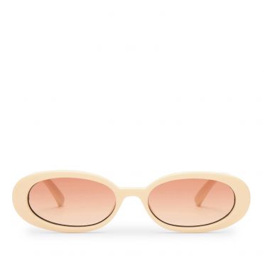 Le Specs Outta Love Polycarbonate Oval Sunglasses