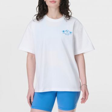 Sweaty Betty Explore More Organic Cotton-Jersey T-Shirt - L
