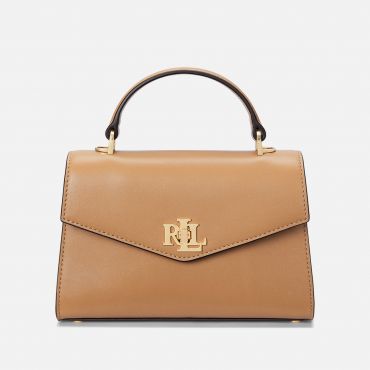 Lauren Ralph Lauren Farrah Leather Small Satchel