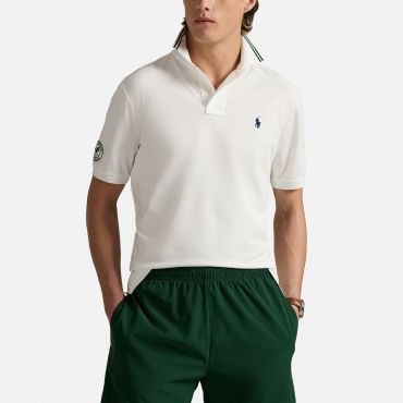 Polo Ralph Lauren x Wimbledon Cotton Mesh Polo Shirt - XXL