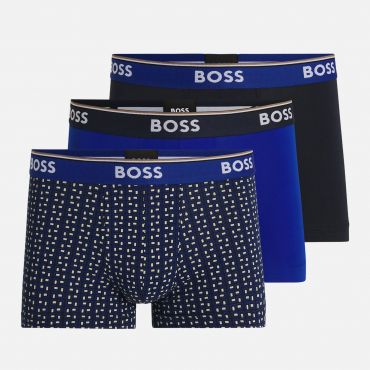 BOSS Bodywear 3-Pack Power Jersey Boxer Trunks - L
