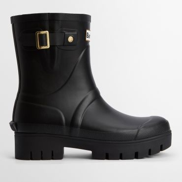 Barbour Women's Raelynn Rubber-Blend Wellies - UK 5 - Black