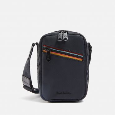Paul Smith Artist Stripe Recycled Twill Flight Bag