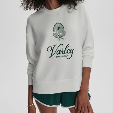 Varley Rasco Namesake Logo Jersey Jumper