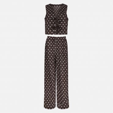 It's 9pm Mia Cotton-Voile Pyjama Set - 0/UK 8