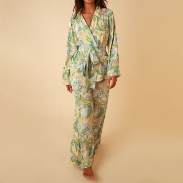 It's 9pm Rizzo Paisley-Print Woven Co-ord - 2/ UK 12