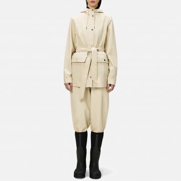 Rains Curve Matte Shell Jacket - XL