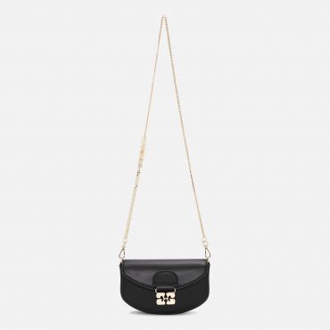 Ganni Apo-G Leather Wallet On Chain
