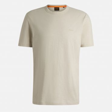 BOSS Orange Tegood Logo Cotton-Jersey T-Shirt - M