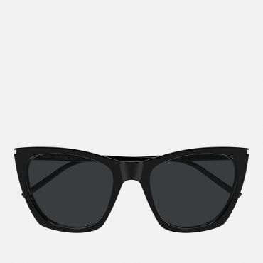 Saint Laurent Thin Kate Cat-Eye Acetate Sunglasses