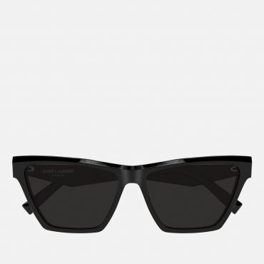 Saint Laurent Monogram Cat-Eye Acetate Sunglasses