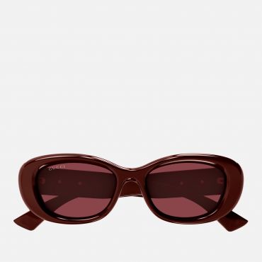 Gucci Bag Injection Oval-Frame Sunglasses