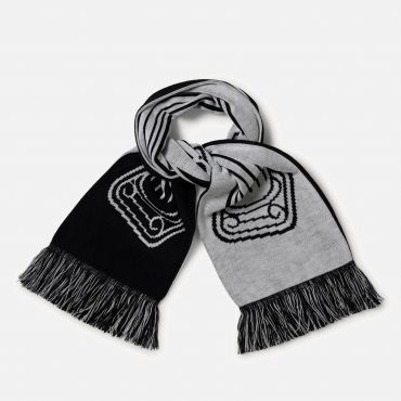 ARIES Column Logo-Jacquard Scarf