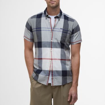 Barbour Doughill Checked Cotton-Blend Shirt - M