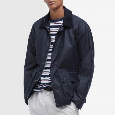 Barbour Utility Spey Waxed Cotton Jacket - L