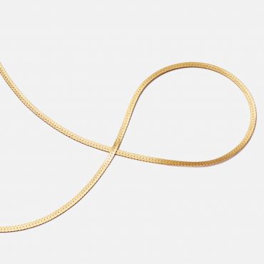 Daisy London Fine Snake 18k Gold-Plated Necklace